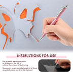 Epakh 2 Pieces Weeding Pen Vinyl Pen Pin Weeding Tool Fine Point Glitter Metal - Image 6