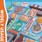 Rustark 24 Pieces Block Printing Starter Tool Kit - Image 6