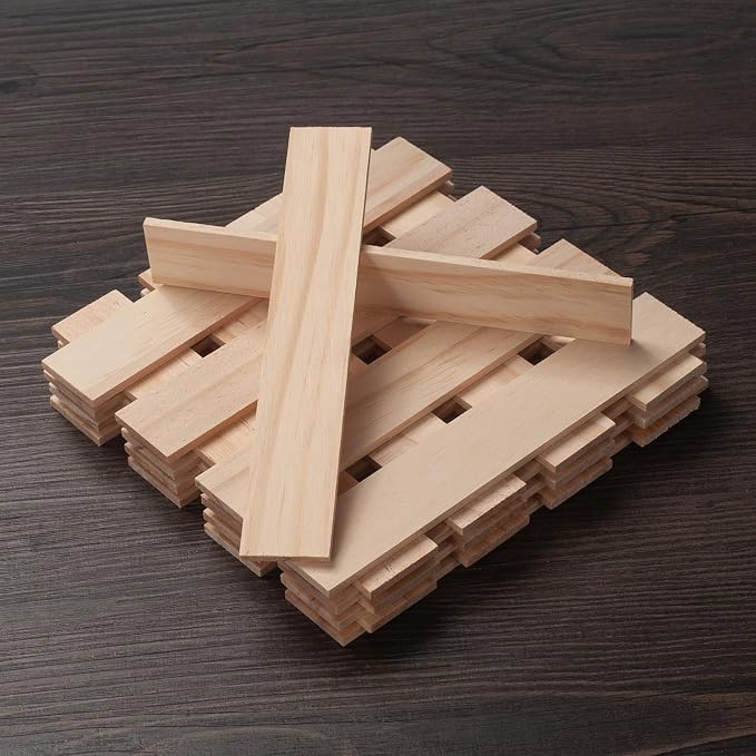 Wood Strips Slats Wooden Dowels - Image 2