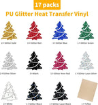 VinylRus Glitter HTV Heat Transfer Vinyl Bundle - Image 2