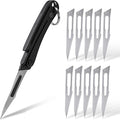 KeyUnity KK07BK Precision Craft Utility Blade Titanium Handle Mini Cutting Tool by KeyUnity