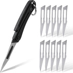 KeyUnity KK07BK Precision Craft Utility Blade Titanium Handle Mini Cutting Tool by KeyUnity