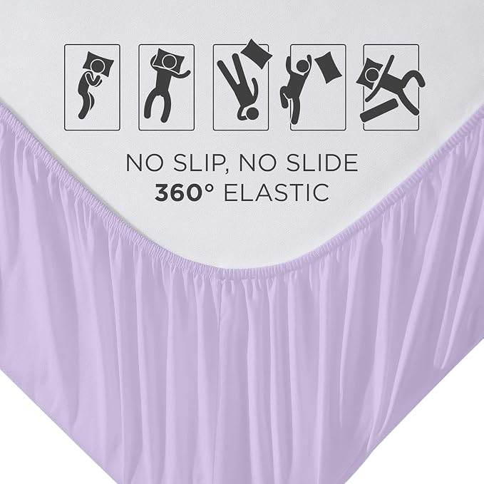 Royale Linens Fitted Sheet King - Image 5