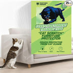 25 Pack Cat Scratch Furniture Protector Tape Sheets, Double-Sided Sticky by PantherArmor