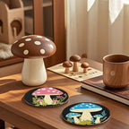 EWJRNSF 8 PCS Mushroom 5D Diamond Painting Coasters DIY Kit - Image 6