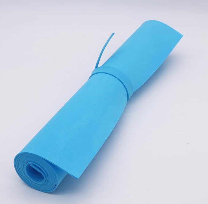OISAKLD Sky Blue EVA Foam 2mm-10mm 13.7"×39" Craft Foam Sheet 74 kg/m³ EVA Foam - Image 4