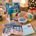 Air Dry Clay for Kids, 4 Christmas Mini Modeling Clay Sets, DIY Snowman Model by OpenairComfort