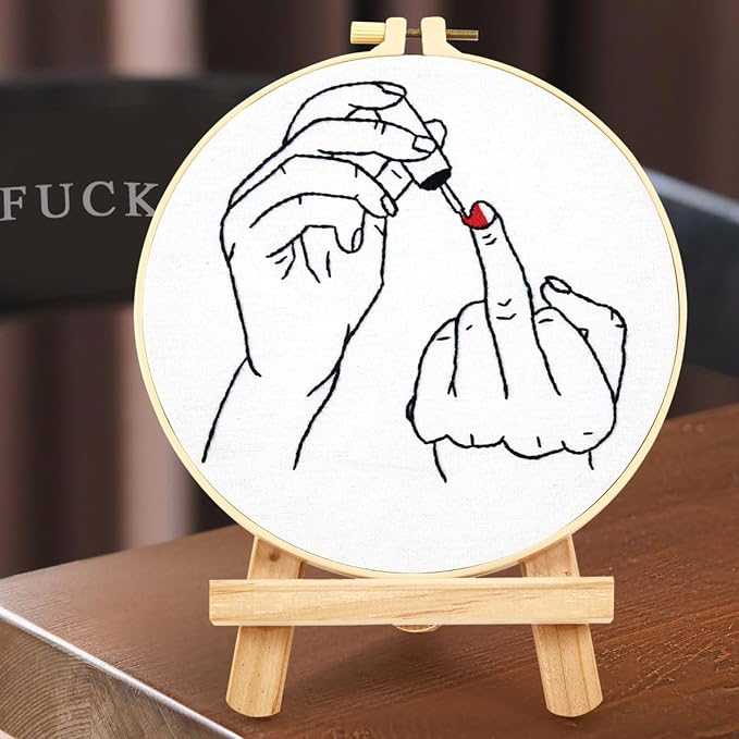 Crafmanoe Hand Embroidery Starter Kit - Image 4