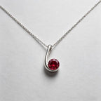 Ruby Red Cubic Zirconia Loose Beads Unset - Image 3