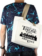MBMSO Geologist Tote Bag Rock Collector Gift Not All Who Wander are Lost Some - Image 5