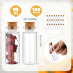 Patelai 100 Pcs Small Glass Jars - Image 3