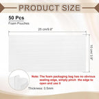 uxcell 50 Pcs Cushion Foam Pouches, Photo Frame - Image 2