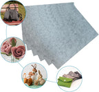 6 Pcs, 8 x 12 Inch Grey Felt Sheets, 2mm Thick | Felt Fabric - Image 4
