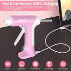 Cordless Hot Glue Gun, 4V 10s Fast Preheat, 2000mAh Battery - Image 5