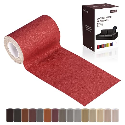Leather Repair Patch Tape, Car Seat, Vinyl Leather Repair Kit by Cindy%27s+Tape