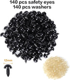 XKDOUS 12mm Safety Eyes, Crochet Eyes - Image 2