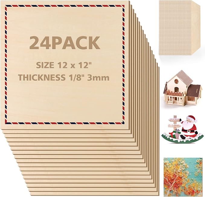 Adrattnay Basswood Sheets 3mm by WOODEXPERT