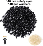 XKDOUS 9mm Safety Eyes, Crochet Eyes - Image 2
