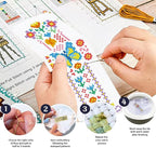 ORIGACH 6 Pcs Cross Stitch Bookmark Kit - Image 4
