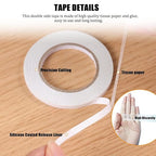 6 Roll 3 Sizes Double Sided Tape - Image 3
