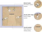 4x4 Picture Frame with Real Glass, Wooden cute 4 x 4 Photo Frame with Wavy Mat - Image 4