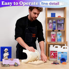 LET'S RESIN Silicone Mold Making Kit Liquid Silicone Rubber 140oz/1 Gallon - Image 7