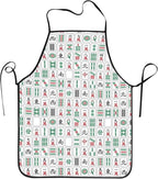 Apron Cooking Chef Work Shop Women Men Baking Decorations Painting Bbq Grilling by Unknown