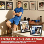 JupDec Sports Magazine Frame 4 Pack, Premium Wood Display Case - Image 7