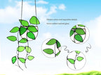 Lolitarcrafts Faux Plant Stained Glass Window Hangings | Real Stained Glass - Image 6