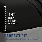 Cathay Home Queen Fitted Sheet - Image 3