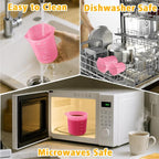 Palksky Silicone Cups for Melting Chocolate, Reusable Baking Supplies for DIY - Image 5