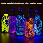 Roizefar Glow in the Dark Paint, 30 Colors 3D Permanent Acrylic Fabric Paints - Image 6