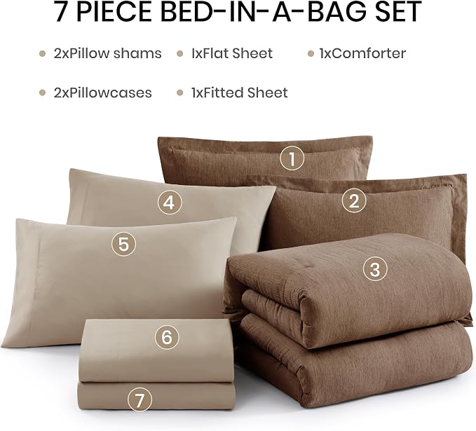 Monbix Queen Comforter Set - Image 7
