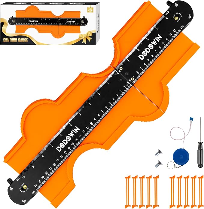 DODOWIN 10+5 Inch Connectable Contour Gauge by dodowin
