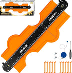 DODOWIN 10+5 Inch Connectable Contour Gauge by dodowin