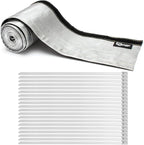 Heat Shroud Aluminized Sleeving Heat Shield fuel line wire heat sleeve by LEDAUT
