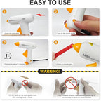 SAIDE Hot Glue Gun for Crafts Mini Glue Gun Kit Fast Heating Constant Temp 20W - Image 6