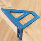 6" Imperial 3D Multi-Angle Measuring Ruler, 45/90 Degree Aluminum Alloy - Image 5