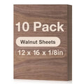 Rowood 10 Pack Walnut Plywood 1/8, 3mm Thick Unfinished Wood by RowoodAssembleArtDecorateLife