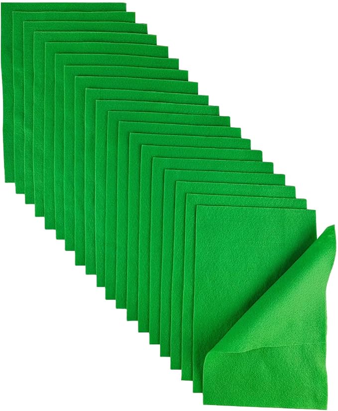 Jtnohx Color Felt, Soft Felt Sheets, 1.4mm Thick 8"x12" Handicraft Felt Fabrics - Image 2