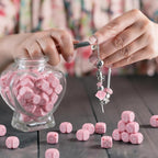 Ferreve 90 Piece Acrylic Dice Beads 10mm Dice Beads Bulk, Casino Games Birthday - Image 3