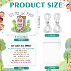 Tondiamo 24 Sets Back to School Gifts Friendship Bracelet Making Kit - Image 2