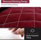 MUXHOMO 7 Pieces King Comforter Set, Reversible Bed in a Bag King Size - Image 7