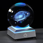 Qianwei 3D Galaxy Crystal Ball Space Astronomy Science Gift Room Decor Lamp | - Image 9