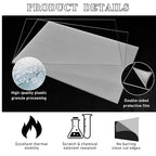 Roowest 2 Pcs 24 x 36 Inch, 1/2 Inch Thick Clear Acrylic Sheets Plastic - Image 4