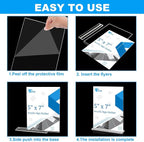 EHWINE 6 Pack Acrylic Sign Holders - Image 5