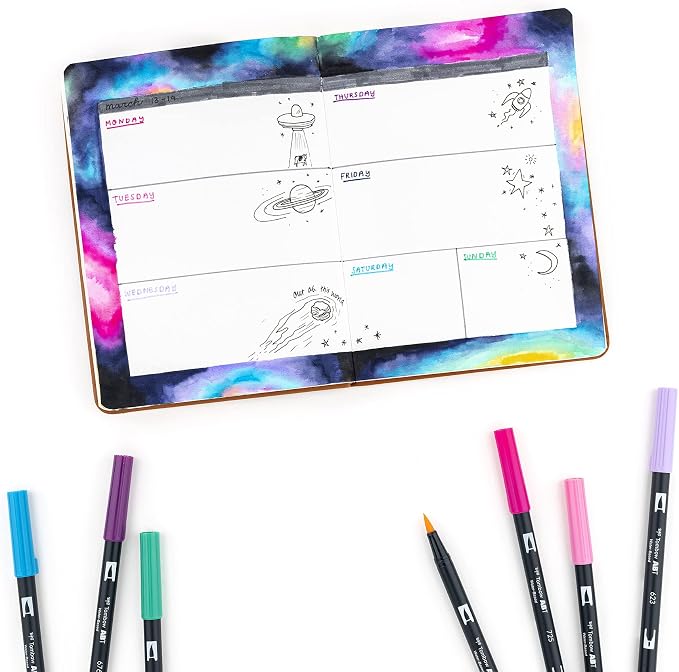 Tombow 56188 Dual Brush Pen Art Markers, Brush and Fine Tip Markers - Image 8