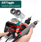 YIHUA 939D-VI Dual Pen Wood Burning Kit - Image 4