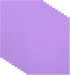 PATIKIL 10 Pcs Light Purple EVA Foam Sheets, 12 x 8 Inches Foam Sheets by PATIKIL