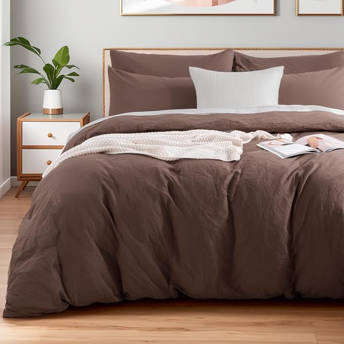 NEXHOME PRO Cal King Duvet Cover Set – 100% Certified Organic Cotton by NEXHOMEPRO